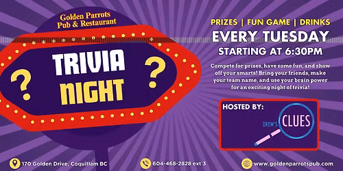 Tuesday Night Trivia