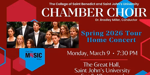 Chamber Choir Tour Home Concert