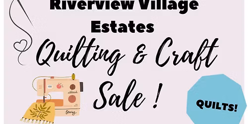 Quilting & Crafts Sale
