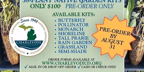 Native Plant Flat Sale - Pre-order ONLY (deadline: August 31)