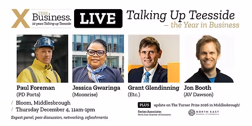 Tees Business LIVE \u2013 December 2025