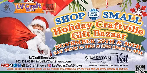 Shop Small Holiday Craftville Gift Bazaar