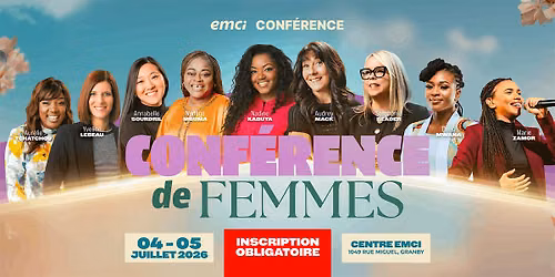 Conférence de femmes - 4 et 5 juillet 2026