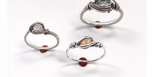  3-Hr. Workshop: Wrapped Ring with a Stone 