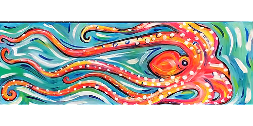 Swimming Octopus - Paint and Sip in Norfolk | Classpop!\u2122
