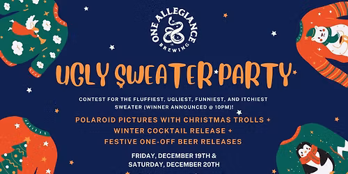 \u2744\ufe0f Annual Ugly Sweater Party \ud83c\udf89
