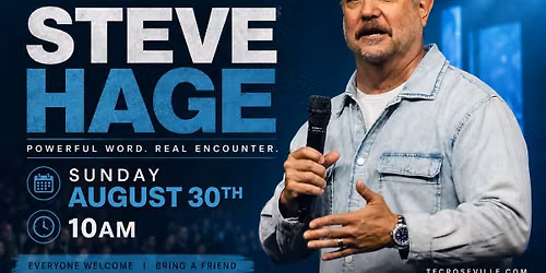 STEVE HAGE at The Family Church