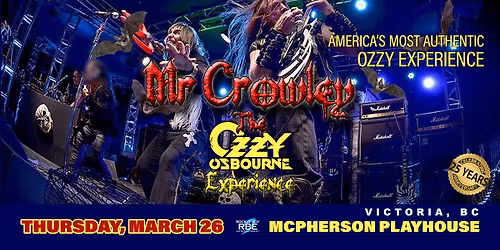 Mr Crowley's Ozzy Experience