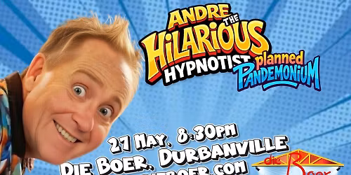 ANDRE THE HILARIOUS HIPNOTIST: PLANNED PANDEMONIUM