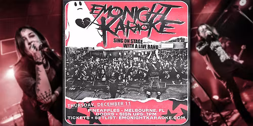 Emo Night Karaoke at Pineapples