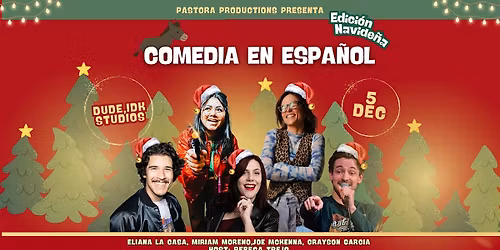 \u00a1ME MEO! Comedia en Espa\u00f1ol: Edici\u00f3n Navide\u00f1a