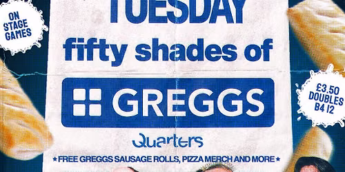 CU Next Tuesday | 50 Shades of Greggs | 13\/10\/2026