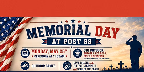 Memorial Day at Post 88