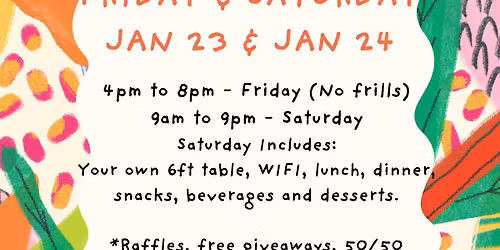 12 Hour Scrapbooking Crop