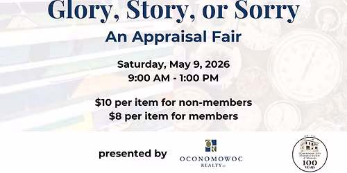 Glory, Story, or Sorry: An Appraisal Fair