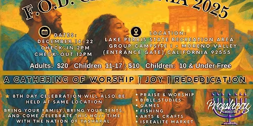 Feast of Dedication California 2025