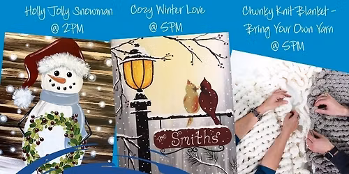 Canvas & Company: Paint and Knit Party