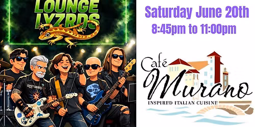 Lounge Lyzrds at Cafe Murano - 6\/20\/26