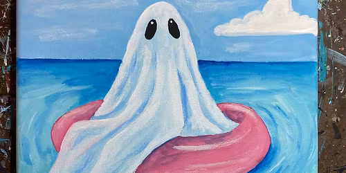 Beach Ghost with Innertube Paint Class!!