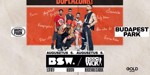 BSW \/ BEERSEEWALK - BUDAPEST PARK (DUPLA)