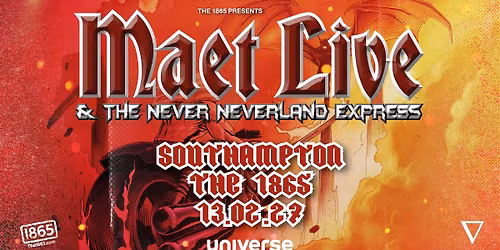 Meat Loaf Tribute: Maet LIVE \u2022 The 1865 \u2022 Southampton \u2022 13.02.27