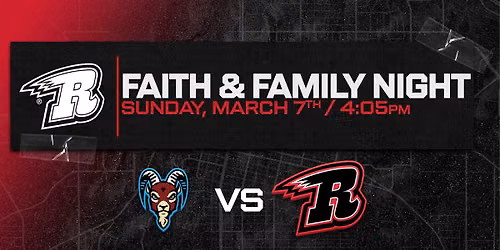 FAITH AND FAMILY NIGHT: Rapid City Rush vs. New Mexico Goatheads