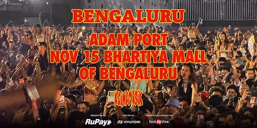 Keinemusik presents Adam Port - Bengaluru