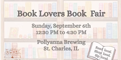 Book Lovers Book Fair at Pollyanna Brewing