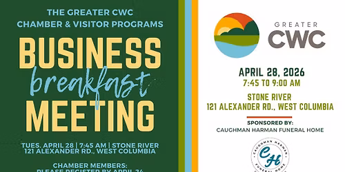 CWC Chamber April Business Breakfast