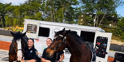 Manchester Mounted Police Cruise Night event