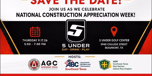 Joint mixer with AGC of Southeast TX and ABC Southeast TX Chapter Member Mixer 