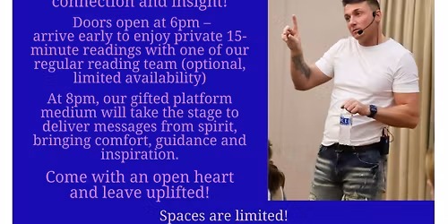 Evening of Spirit with FRANKIE ROY