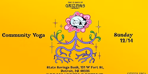 GRiZMAS Day 6: Yoga (Session 3 w\/ Jess) \/\/ 18+