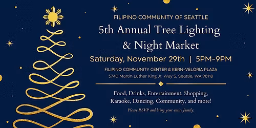 5th Annual Tree Lighting & Night Market