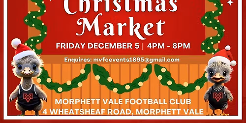Morphett Vale Football Club Christmas Market