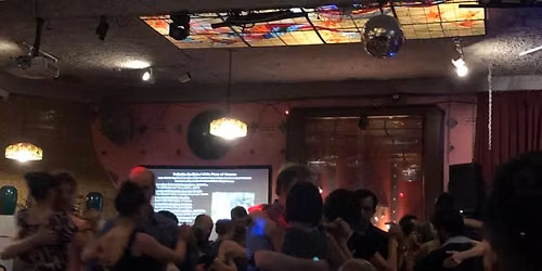 Jun 30 Tango Poetry Project night at El Valenciano - Lecture & DJ with projection