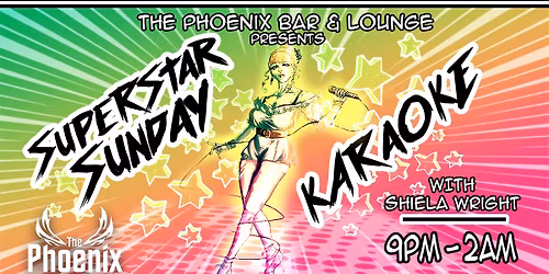 Superstar Sunday Karaoke w\/ Shiela Wright, Vegas' Favorite KJ!