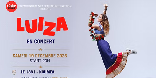 LUIZA EN CONCERT - Samedi 19 décembre 2026 – Le 1881