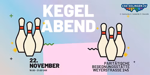 CSD Solingen Kegelabend