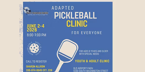 Adapted Pickleball Clinic