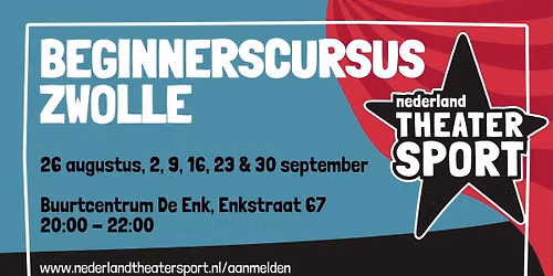 Beginnerscursus Theatersport Zwolle
