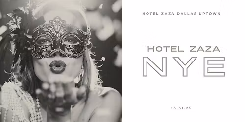 Black & White NYE Masquerade at Hotel ZaZa Dallas