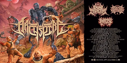 ARCHSPIRE | CROWN MAGNETAR | THE ZENITH PASSAGE | ANALEPSY | Karlsruhe
