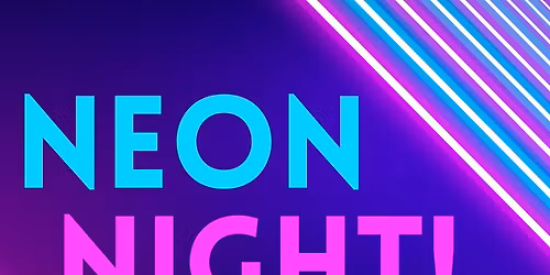 Neon Art Night for Kids!