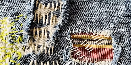 Visible mending with Sue Lanigan