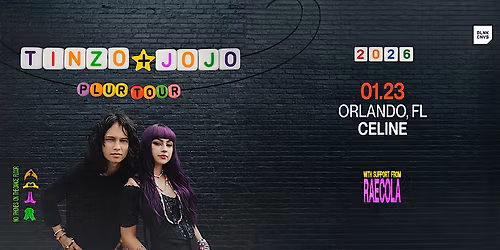 TINZO + JOJO | "PLUR TOUR" | Fri 1.23.26
