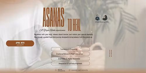 Asanas to Heal \u2013 A Yoga Reiki experience