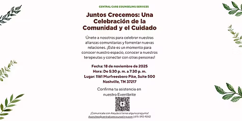 Juntos Crecemos: Una Celebraci\u00f3n de la Comunidad y el Cuidado