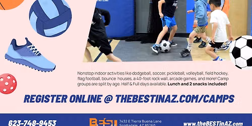 Labor Day Sports Camp @ BEST!