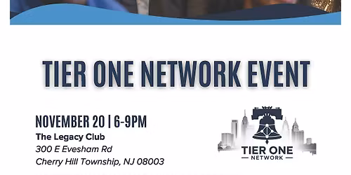 Tier One Network Fall Event